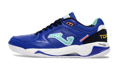 Men's Joma Top Flex IC Indoor & Futsal Low-Tops Football Shoes - Blue/Aquatic Blue/White