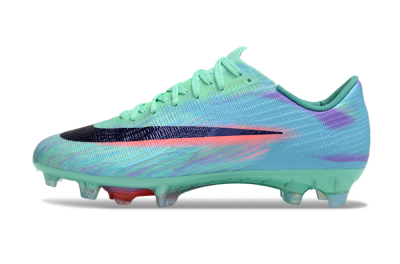 Men's Nike Air Zoom Mercurial Superfly 11 FG Firm Ground Low-Tops Football Boots - Green/Aqua Mist/Fusion Pink