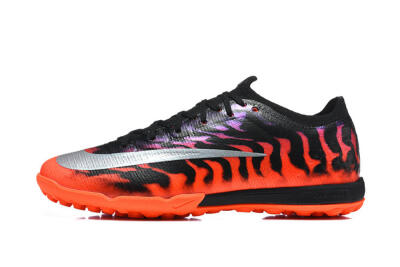 Men's Nike Air Zoom Mercurial Superfly 11 TF Artificial Turf Low-Tops Football Shoes - Orange/Black Fire/Crimson Burst