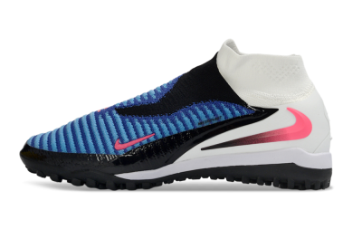 Men's Nike Phantom 6 High Elite TF Artificial Turf High-Tops Football Shoes - Blue/Electric Blue/Fuchsia