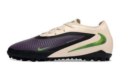 Unisex Nike Phantom 6 Elite Low TF Artificial Turf Low-Tops Football Shoes - Purple/Vibrant Green/Neutral Cream