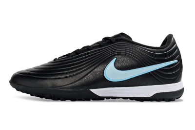 Unisex Nike Tiempo Legend 11 Elite TF Artificial Turf Low-Tops Football Shoes - Black/Ice Blue/White