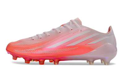 Unisex Adidas F50 Hyperfast 2026 World Cup FG Firm Ground Low-Tops Football Boots - Pink/Coral Burst/Light Rose