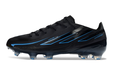 Unisex Adidas F50 Hyperfast 2026 World Cup FG Firm Ground Low-Tops Football Boots - Black/Electric Blue/Graphite Grey