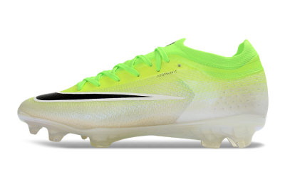 Unisex Nike Air Zoom Mercurial Vapor 17 Elite FG Firm Ground Low-Tops Football Boots - Yellow/Neon Green/Frosted White