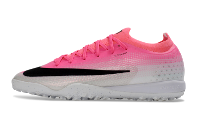 Unisex Nike Air Zoom Mercurial Vapor 17 Elite TF Artificial Turf Low-Tops Football Shoes - Pink/Electro Pink/Sleek Black