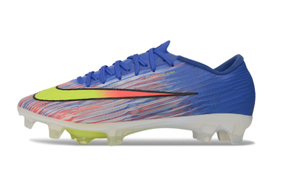 Unisex Nike Air Zoom Mercurial Superfly 11 Elite FG Firm Ground Low-Tops Football Boots - Blue/Baltic Blue/Laser Orange