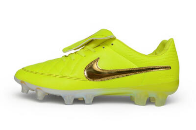 Men's Nike Tiempo Legend SE FG Firm Ground Low-Tops Football Boots - Yellow/Volt/Metallic Gold