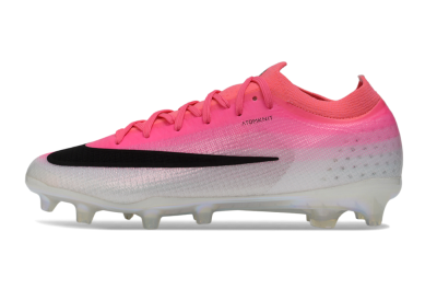 Men's Nike Air Zoom Mercurial Vapor 17 Elite AG Artificial Grass Low-Tops Football Boots - Pink/Hyper Pink/White