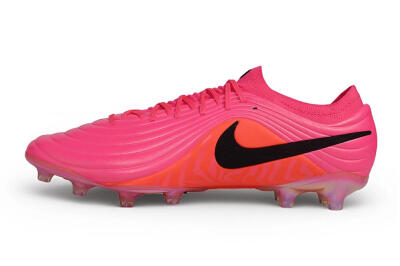 Men's Nike Tiempo Legend 11 Elite AG Artificial Grass Low-Tops Football Boots - Pink/Hyper Pink/Sunset Glow
