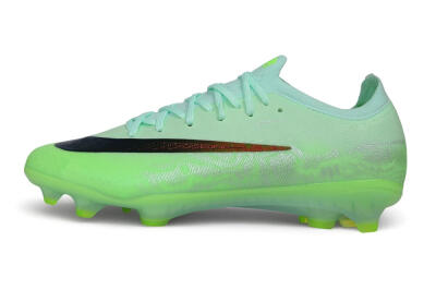 Unisex Nike Air Zoom Mercurial Vapor 17 Elite FG Firm Ground Low-Tops Football Boots - Green/Mint Green/Electric Lime