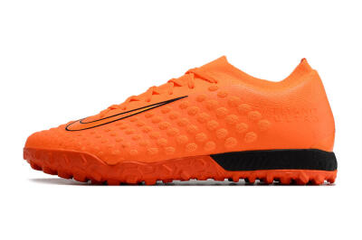 Men's Nike Phantom Ultra Venom TF Artificial Turf Low-Tops Football Shoes - Orange/Black