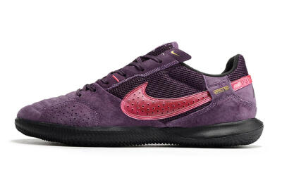 Men's Nike Streetgato IC Futsal/Indoor Low-Tops Football Shoes - Purple/Pink