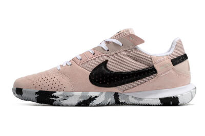 Men's Nike Streetgato IC Futsal/Indoor Low-Tops Football Shoes - Pink/Black/White