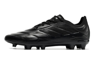 Men's Adidas Copa Pure.1 FG Firm Ground Low-Tops Football Boots - Black/Black