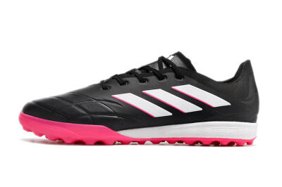 Men's Adidas Copa Pure.3 TF Artificial Turf Low-Tops Football Shoes - Black/Pink/White