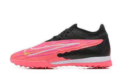 Men's Nike Phantom GX Elite TF Artificial Turf Low-Tops Football Shoes - Red/Black/White