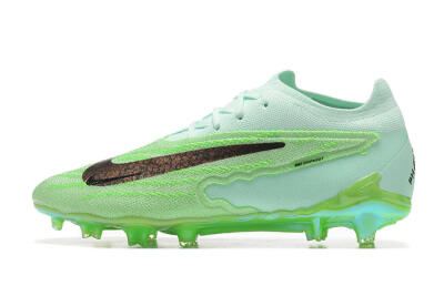 Men's Nike Phantom GX Elite FG Firm Ground Low-Tops Football Boots - Green/Black
