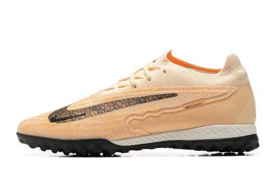 Men's Nike Phantom GX Elite TF Artificial Turf Low-Tops Football Shoes - Pink/Black