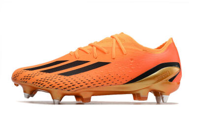Men's Adidas X Speedportal.1 SG Soft Ground Low-Tops Football Boots - Orange/Black