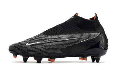 Men's Nike Phantom GX Elite DF SG Soft Ground Low-Tops Football Boots - Black/Grey/White