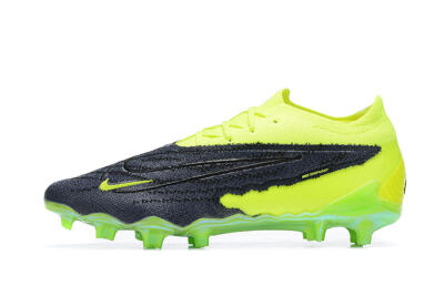 Men's Nike Phantom GX Elite FG Firm Ground Low-Tops Football Boots - Green/Black