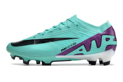 Men's Nike Air Zoom Mercurial Vapor 15 Elite FG Firm Ground Low-Tops Football Boots - Blue/Purple/Black