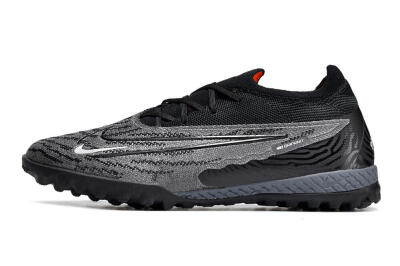Unisex Nike Phantom GX Elite TF Artificial Turf Low-Tops Football Shoes - Black/Grey/White