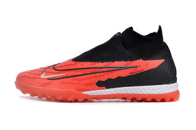 Men's Nike Phantom GX Elite DF Link TF Artificial Turf High-Tops Football Shoes - Red/Black/White