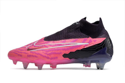 Men's Nike Phantom GX Elite Link Pro SG Soft Ground High-Tops Football Boots - Pink/White/Black