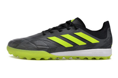 Men's Adidas Copa Pure.3 TF Artificial Turf Low-Tops Football Shoes - Black/Yellow/White
