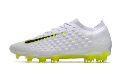 Men's Nike Phantom Ultra Venom FG Firm Ground Low-Tops Football Boots - White/Yellow/Black/Gold