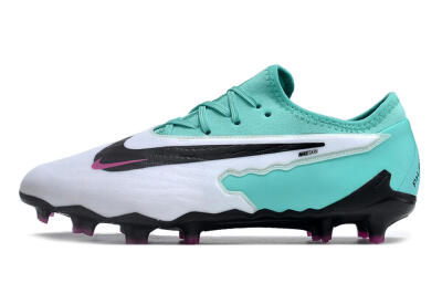 Men's Nike Phantom GX Academy FG Firm Ground Low-Tops Football Boots - Hyper Turquoise/Fuchsia Dream/White/Black