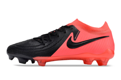 Unisex Nike Phantom Luna Elite FG Firm Ground Low-Tops Football Boots - Orange/Black