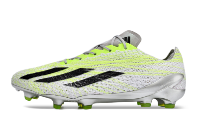 Men's Adidas X Crazyfast+ Strung FG Firm Ground Low-Tops Football Boots - Yellow/White/Black