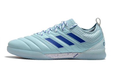 Men's Adidas Copa Tango 20.1 IC Indoor & Futsal Low-Tops Football Shoes - Jade/Blue/White