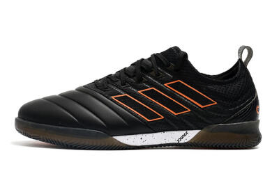 Men's Adidas Copa Tango 20.1 IC Indoor & Futsal Low-Tops Football Shoes - Black/Orange