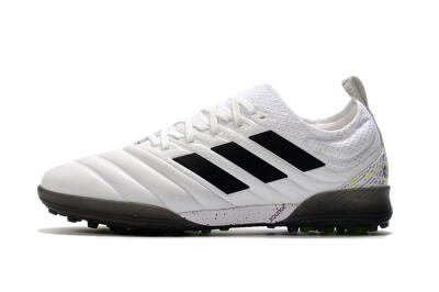 Men's Adidas Copa Tango 20.1 TF Artificial Turf Low-Tops Football Shoes - White/Black