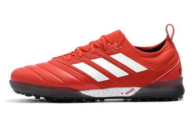 Men's Adidas Copa Tango 20.1 TF Artificial Turf Low-Tops Football Shoes - Red/White