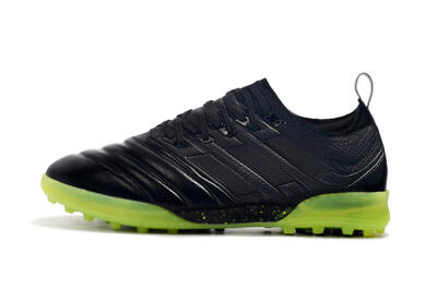Men's Adidas Copa Tango 20.1 TF Artificial Turf Low-Tops Football Shoes - Black/Yellow