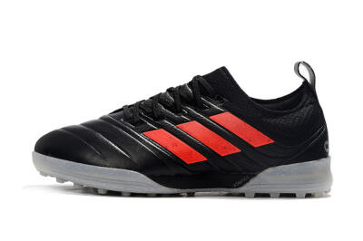 Men's Adidas Copa Tango 20.1 TF Artificial Turf Low-Tops Football Shoes - Black/Red
