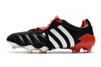 Men's Adidas Predator 20+ Mutator Mania Tormentor FG Firm Ground Low-Tops Football Boots - Black/White/Red