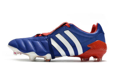Men's Adidas Predator 20+ Mutator Mania Tormentor FG Firm Ground Low-Tops Football Boots - Blue/White/Red