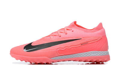Men's Nike Phantom GX Elite TF Artificial Turf Low-Tops Football Shoes - Pink/Black/White