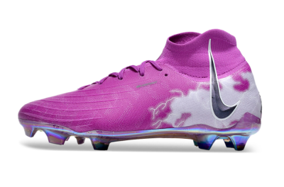Men's Nike Phantom Luna Elite SE NU FG Firm Ground High-Tops Football Boots - Fuchsia Dream/Barely Grape