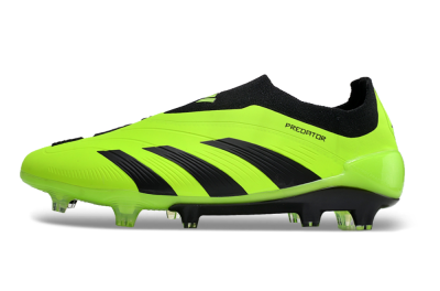 Unisex Adidas Predator Accuracy+ FG Firm Ground Low-Tops Football Boots - Yellow/Black