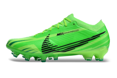 Men's Nike Air Zoom Mercurial Vapor 15 Elite AG Artificial Grass Low-Tops Football Boots - Green/Black