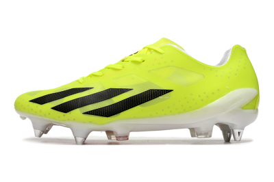 Men's Adidas X Crazyfast.1 SG Soft Ground Low-Tops Football Boots - Yellow/Black/Red