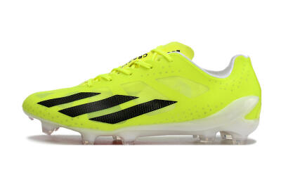 Men's Adidas X Crazylight+ FG Firm Ground Low-Tops Football Boots - Yellow/Black/Red