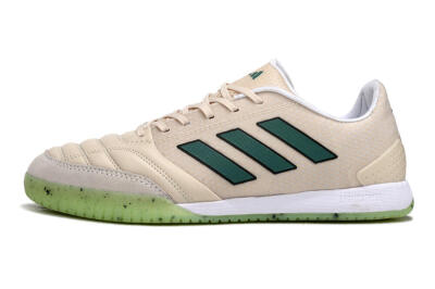 Men's Adidas Top Sala FG Indoor & Futsal Low-Tops Football Shoes - Grey/Green